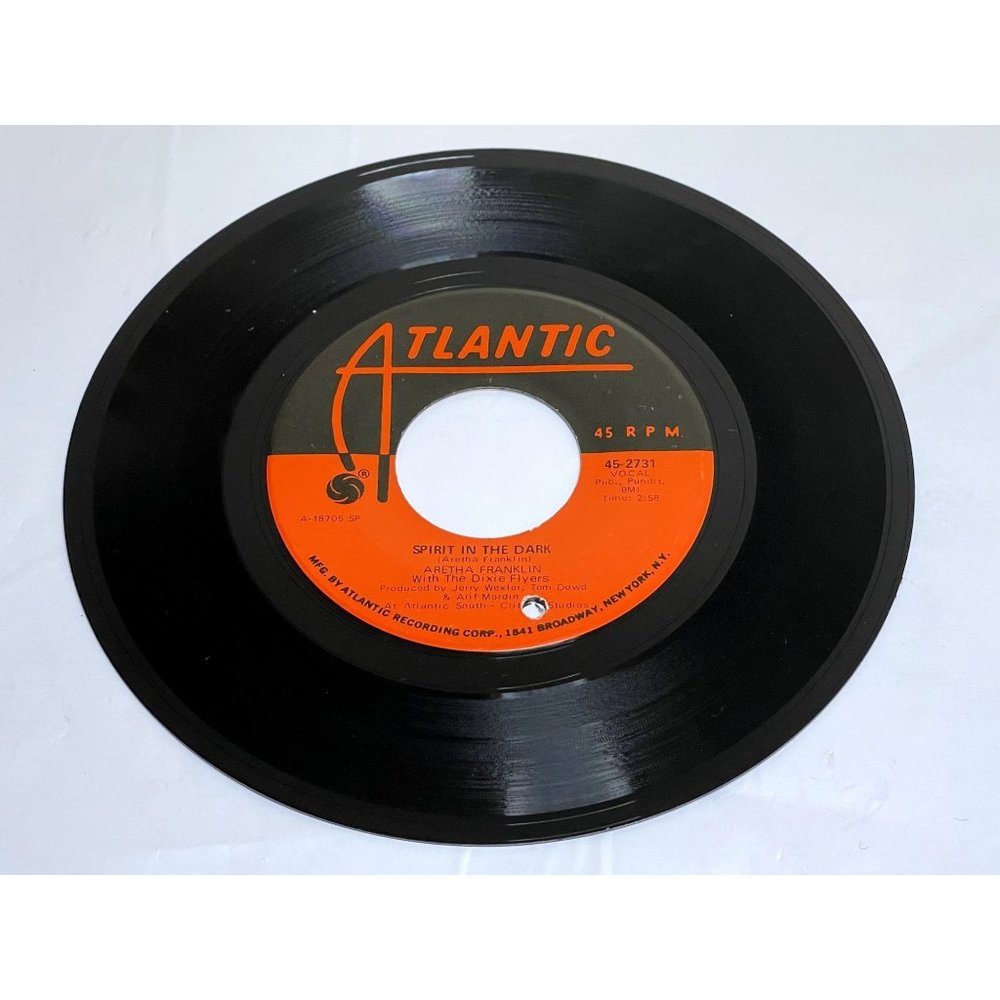 Aretha Franklin Spirit in the Dark The Thrill is Gone 45-2731 Funk Soul VG